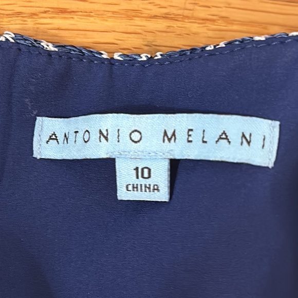 Gorgeous Antonio Melani Embroidered Dress Sz 10 - Picture 8 of 9
